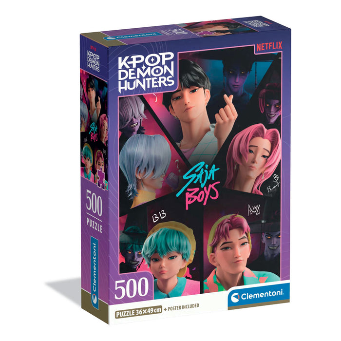 CLEMENTONI 500ч. Пъзел KPOP Demon Hunters