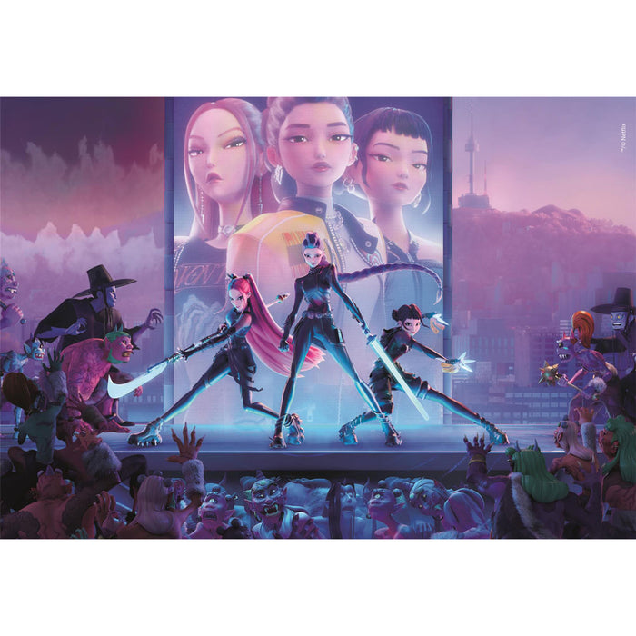 CLEMENTONI 1000ч. Пъзел KPOP Demon Hunters Poster Included