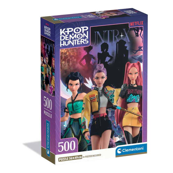 CLEMENTONI 500ч. Пъзел KPOP Demon Hunters 2