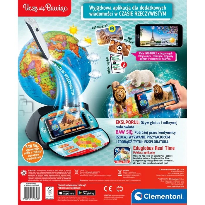 Клементони Едуглобус 50847