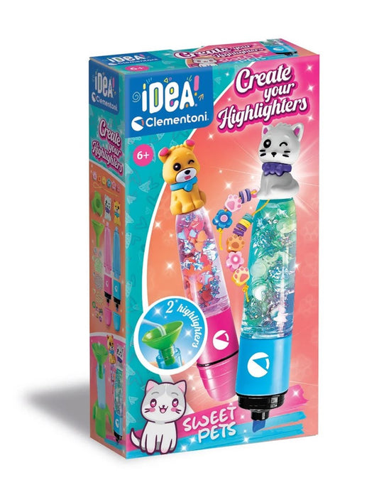 Комплект Clementoni – Mini Marker Factory: Сладки домашни любимци