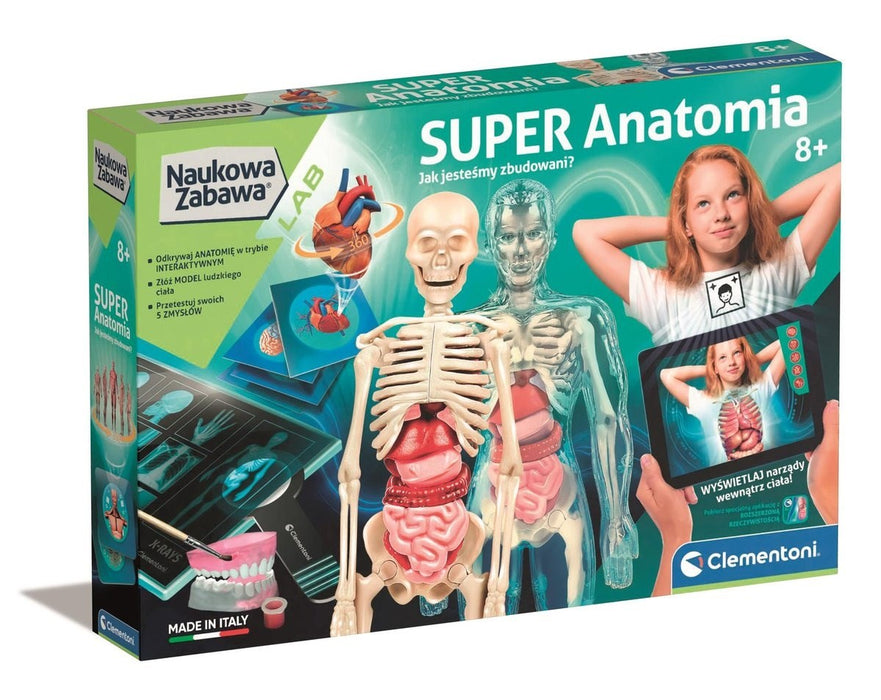 Комплект Clementoni – Super Anatomy