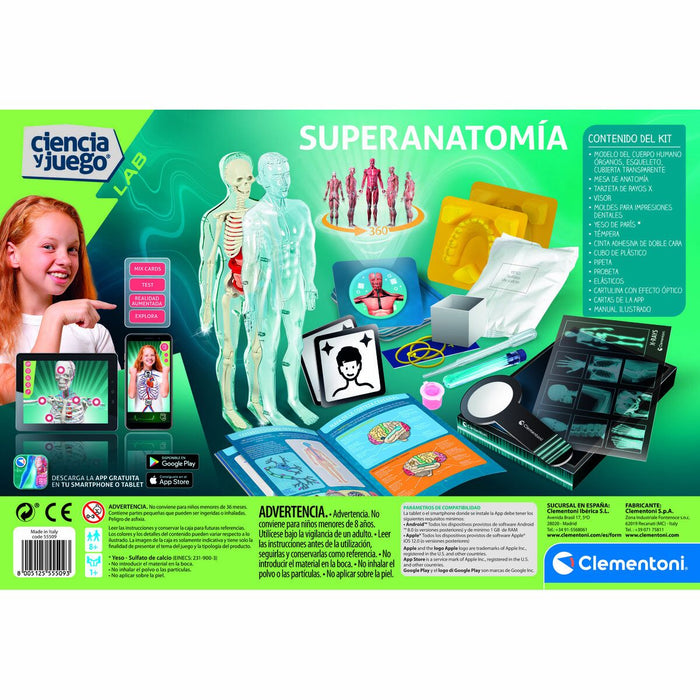 Научна Игра Clementoni Superanatomía (ES)