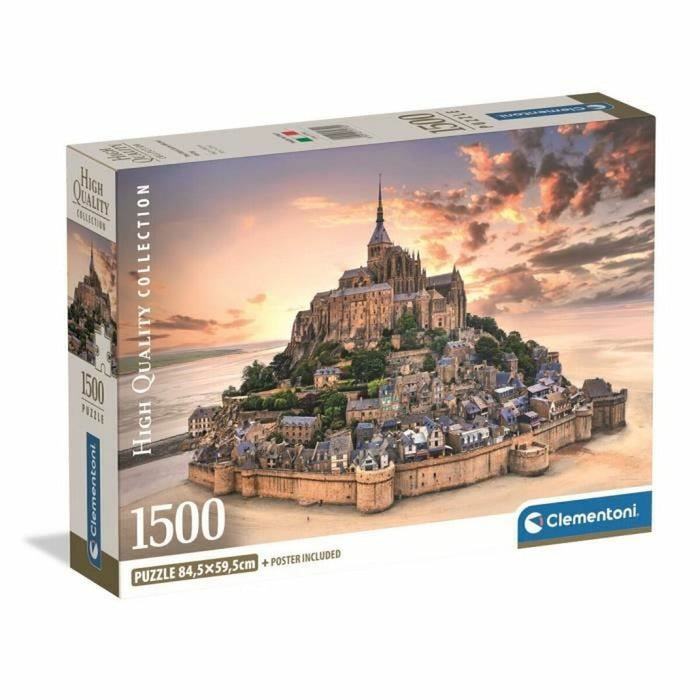 Пъзел Clementoni Mont Saint-Michel