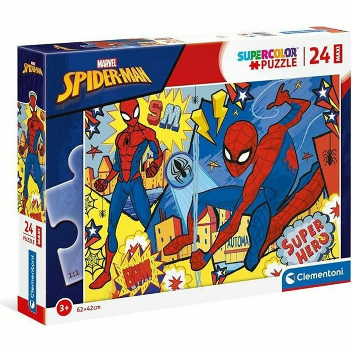 Детски Пъзел Clementoni Marvel Spiderman 24216 Maxi 24 Части
