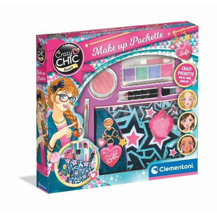 Грим Комплект за Деца Clementoni Crazy Chic Многоцветен