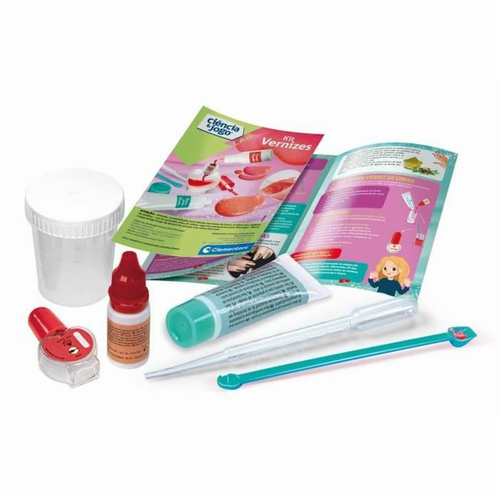 Занаятчийска игра Clementoni Mini Nail Lab Create your own nail polish (FR)