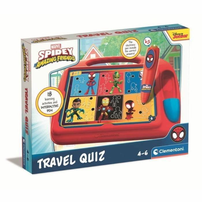 Образователна Игра Clementoni Spidey Amazing Friends Travel Quiz