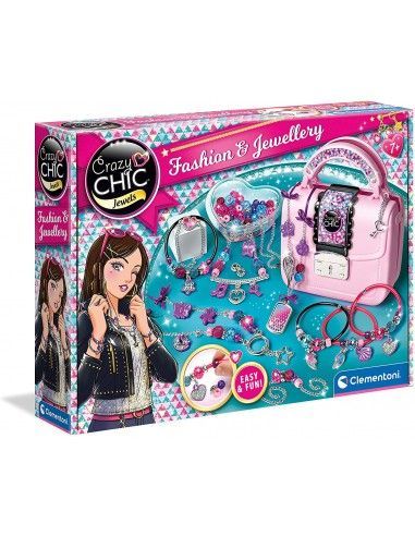 Творчески комплект Clementoni Crazy Chic - Мода и бижута в куфарче