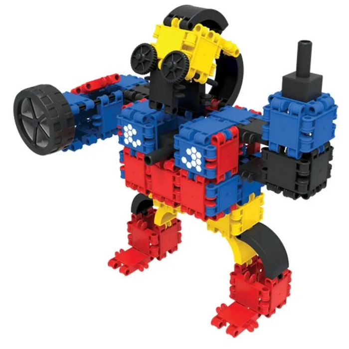 CLICS CB411 BUILDING BLOCKS ROLLERBOX 15IN1