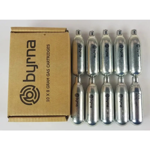 CO2 Касета BYRNA 8 g 10 szt. 9 + 1 с масло (CO2300)