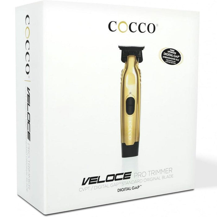 Тример за лице и тяло Cocco – Hyper Veloce Pro, златист