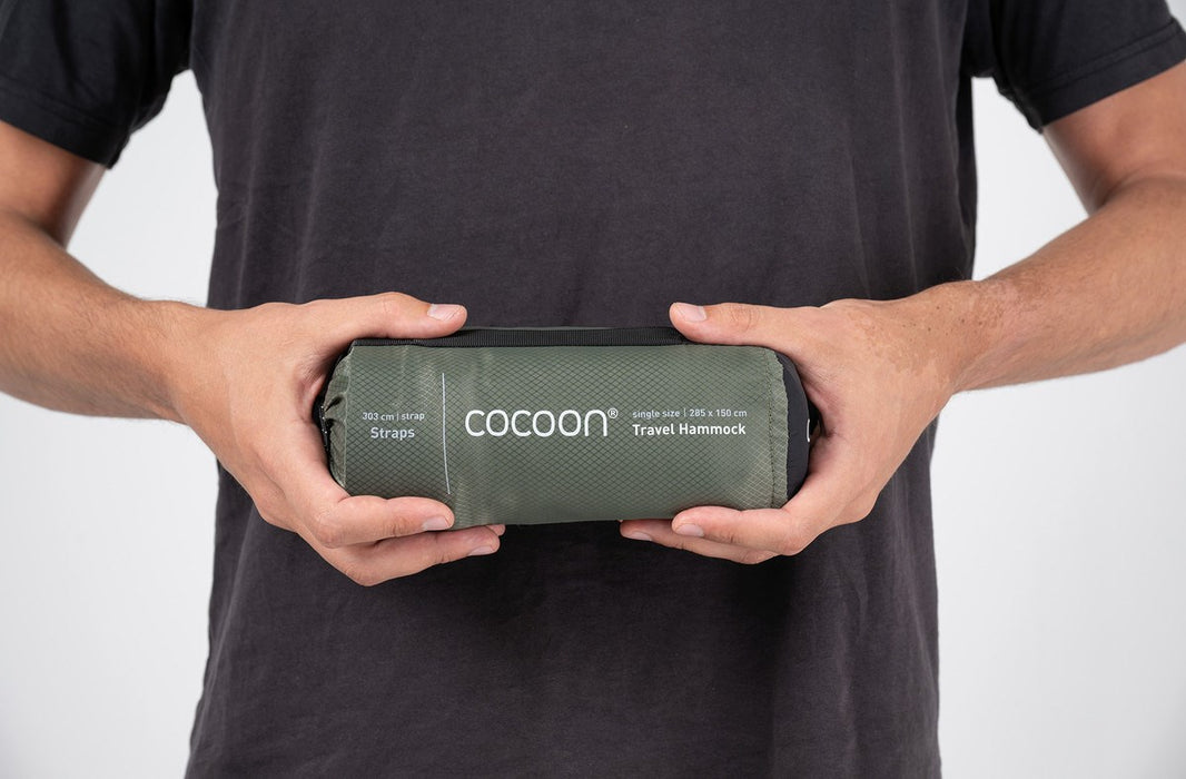 Хамак Cocoon HS118-SET Висящ хамак 1 човек(а) Найлон, Полиестер Зелен