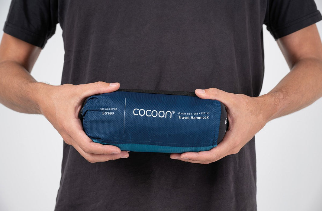 Хамак Cocoon HD114-SET Висящ хамак 1 човек(а) Найлон, Полиестер Син