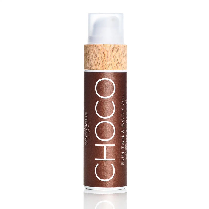 Натурално масло за бърз тен CHOCO, 110 ml