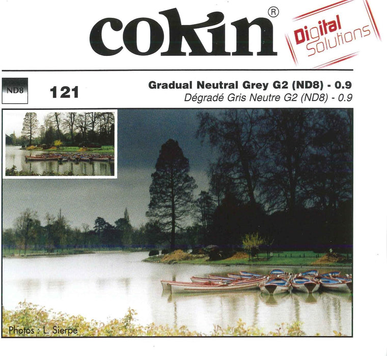 Филтър Cokin - Grad Neutral Grey G2, A121 (ND8)