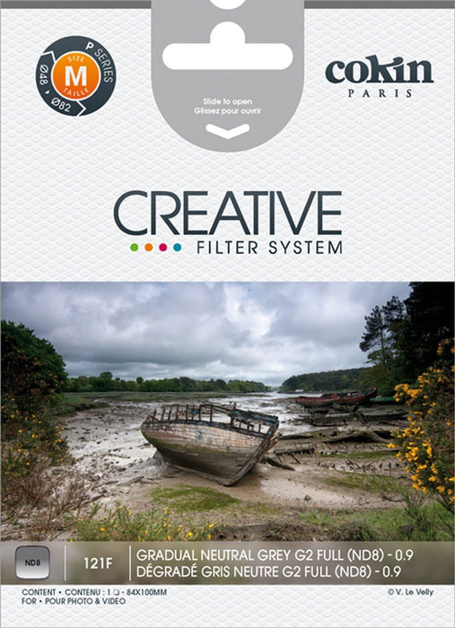 Филтър Cokin - Grad Neutr Grey FuII, ND8, P121F (G2)