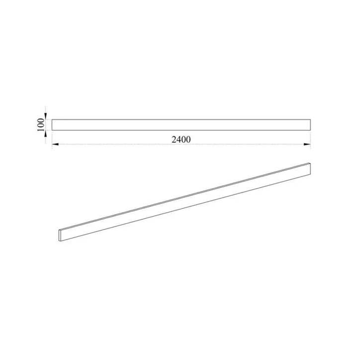 ЦОКЪЛ ДОЛЕН РЕД IRIM 240X10 СМ.