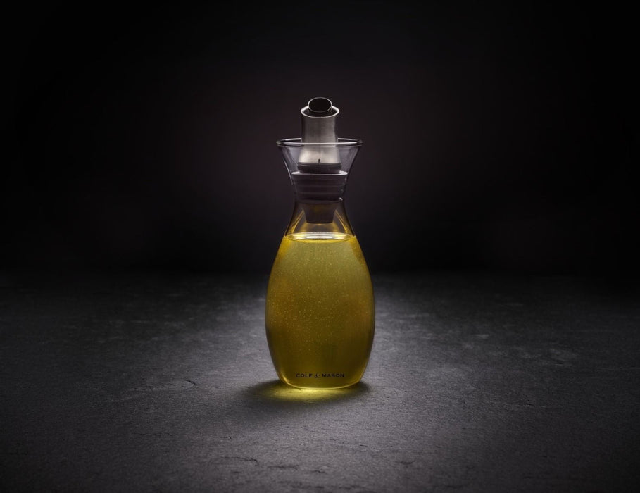 Диспенсър за олио или оцет с регулируем дозатор Cole & Mason, 350 ml