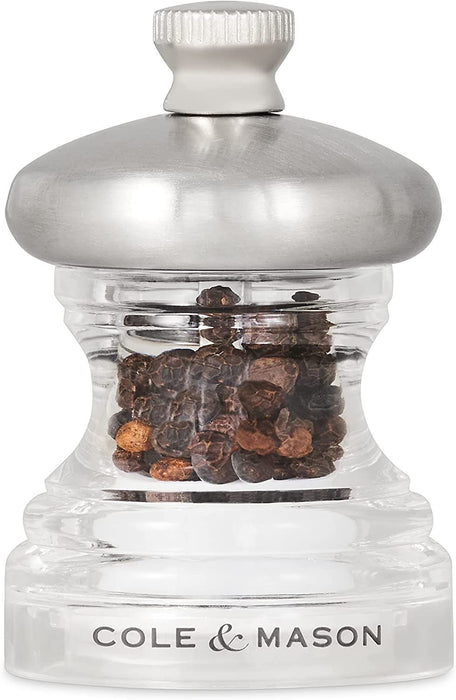 Комплект мелнички за сол и пипер Cole & Mason - Button, 6.5 cm