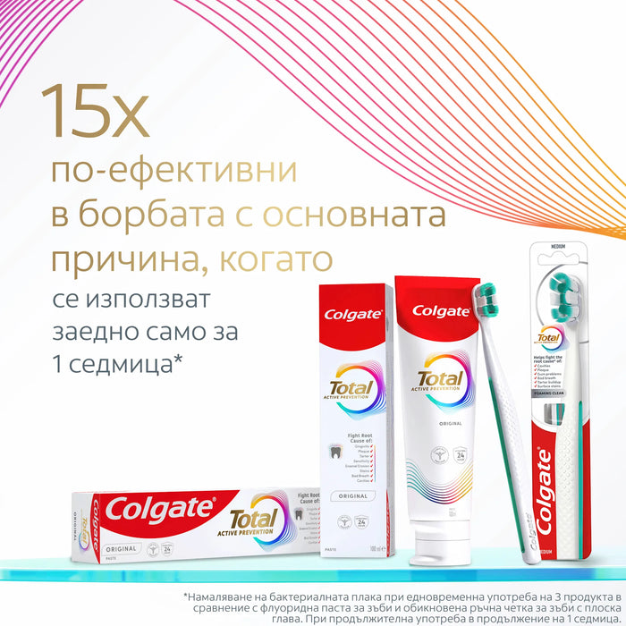 Четка за зъби Foaming Clean Medium, 1 бр
