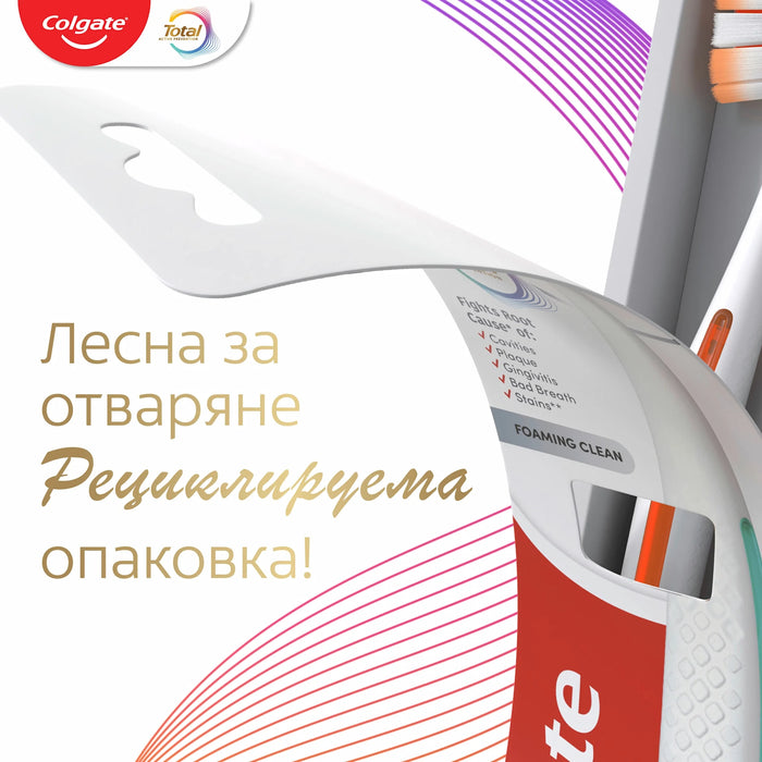 Четка за зъби Foaming Clean Medium, 1 бр