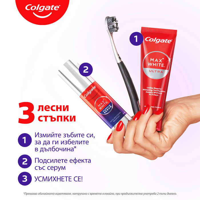 Избелващ серум за зъби Max White Purple, 40 ml