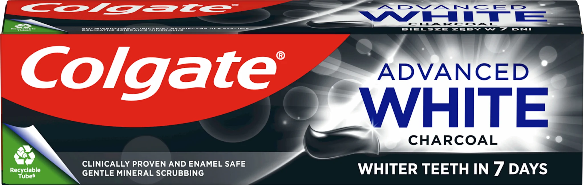 Паста за зъби Advanced White Charcoal, 75 ml