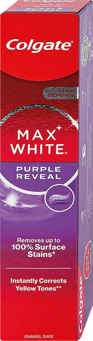 Паста за зъби Max White Purple Reveal, 125 ml