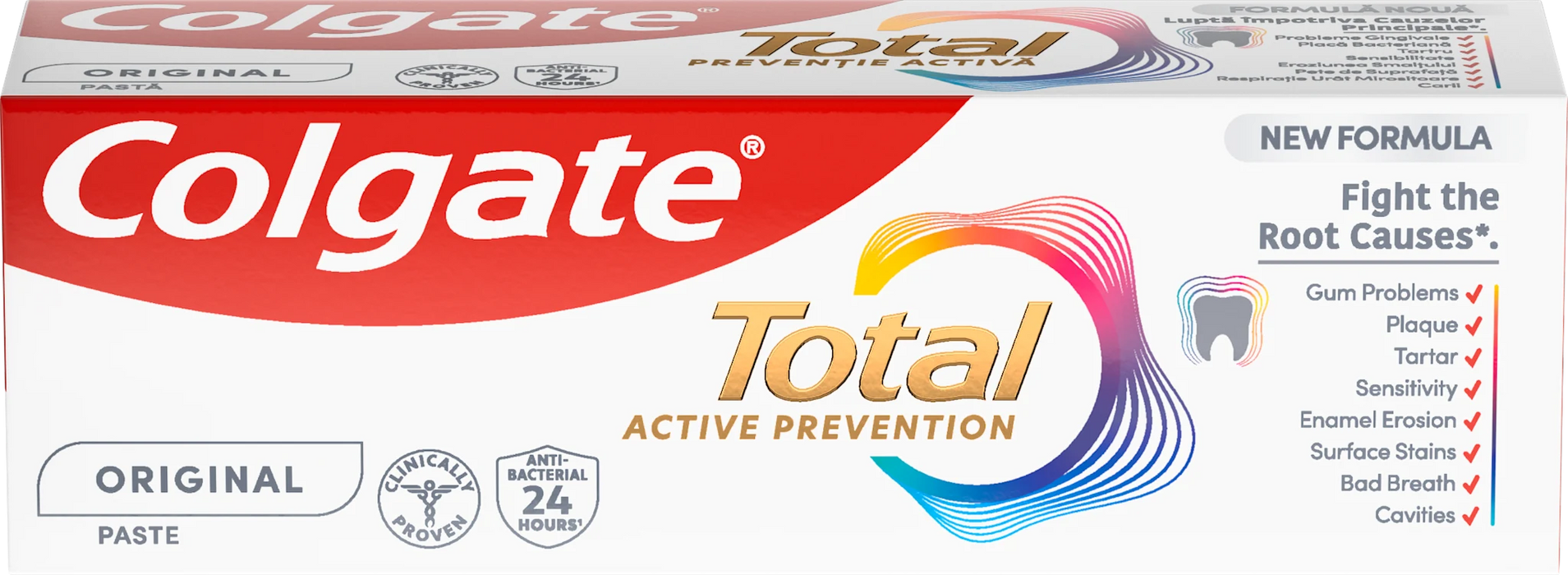 Паста за зъби Total Original, 20 ml