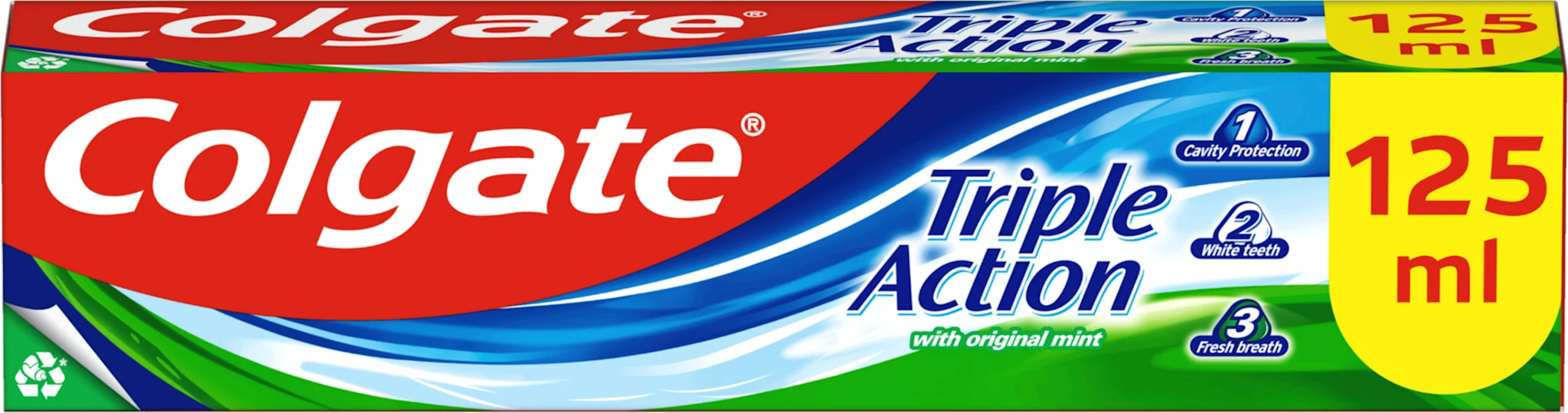 Паста за зъби Triple Action, 125 ml