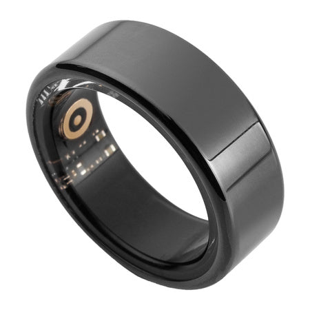 COLMI R02 Smart Ring, размер 12, 21.3 мм (черен) + калъф за зареждане