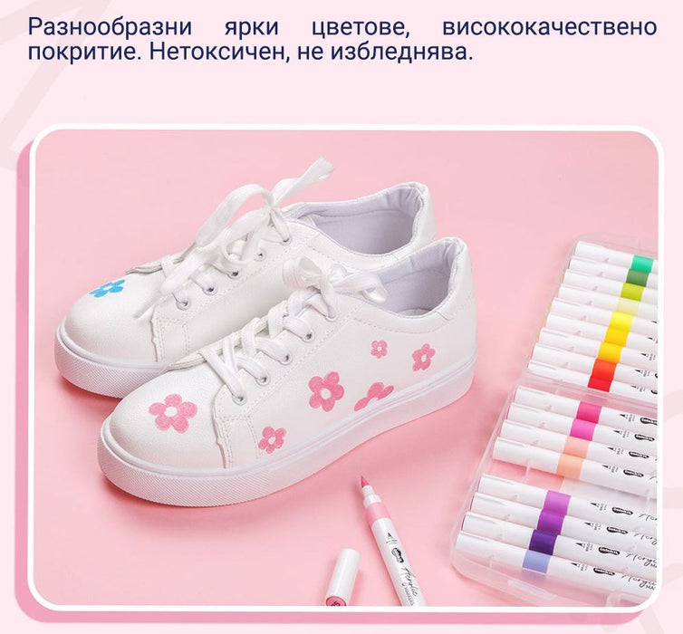 Комплект акрилни маркери Colokit - 12 цвята