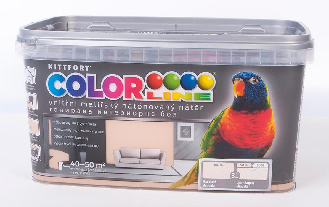 ЦВЕТЕН ЛАТЕКС COLOR LINE 31 БАДЕМ 4КГ