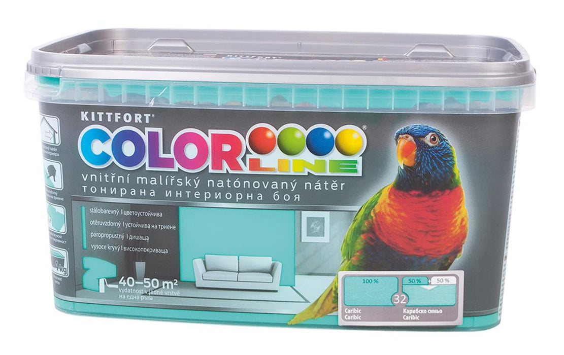 ЦВЕТЕН ЛАТЕКС COLOR LINE 32 КАРИБСКО СИН