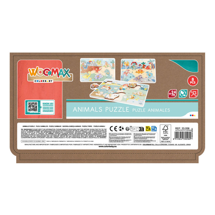 Пъзел Colorbaby Динозаври