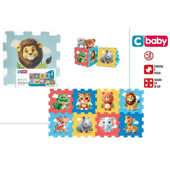Пъзел Colorbaby 120 x 60 cm Многоцветен Животни 8 Части