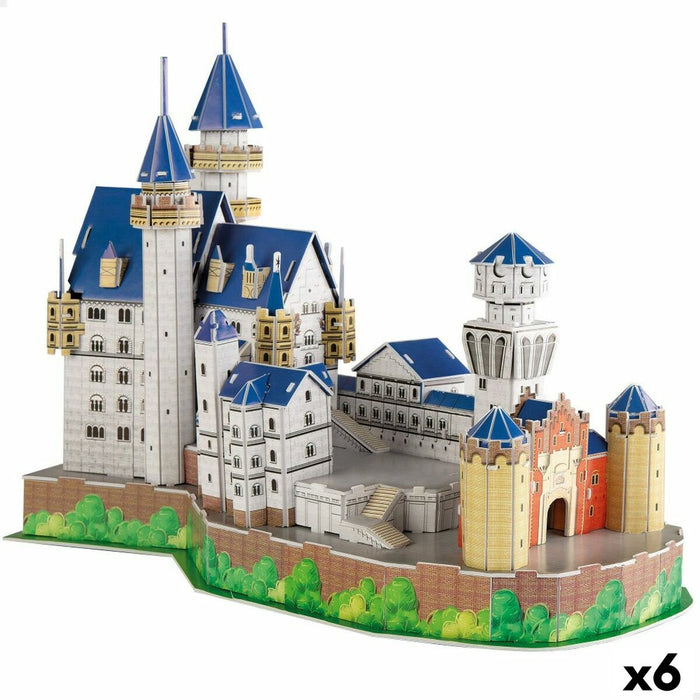 Пъзел 3D Colorbaby New Swan Castle 95 Части 43,5 x 33 x 18,5 cm (6 броя)