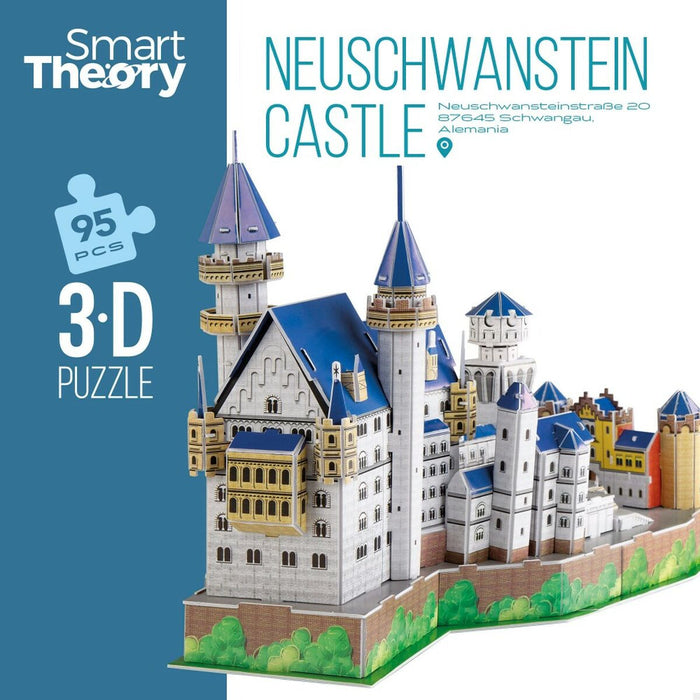 Пъзел 3D Colorbaby New Swan Castle 95 Части 43,5 x 33 x 18,5 cm (6 броя)