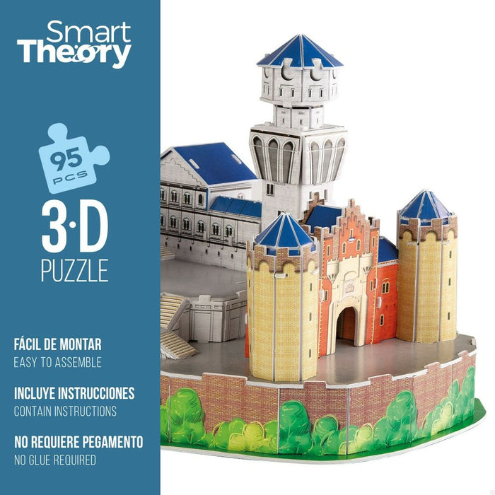 Пъзел 3D Colorbaby New Swan Castle 95 Части 43,5 x 33 x 18,5 cm (6 броя)