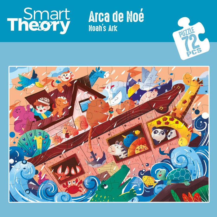 Пъзел Colorbaby Noah's Ark 72 Части 90 x 60 cm (6 броя)