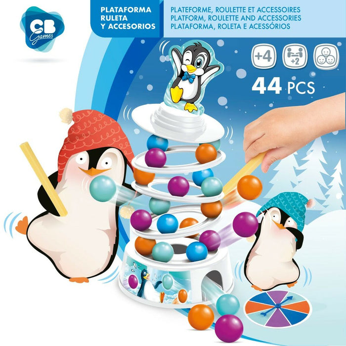 Настолна игра Colorbaby Пингвин (6 броя)
