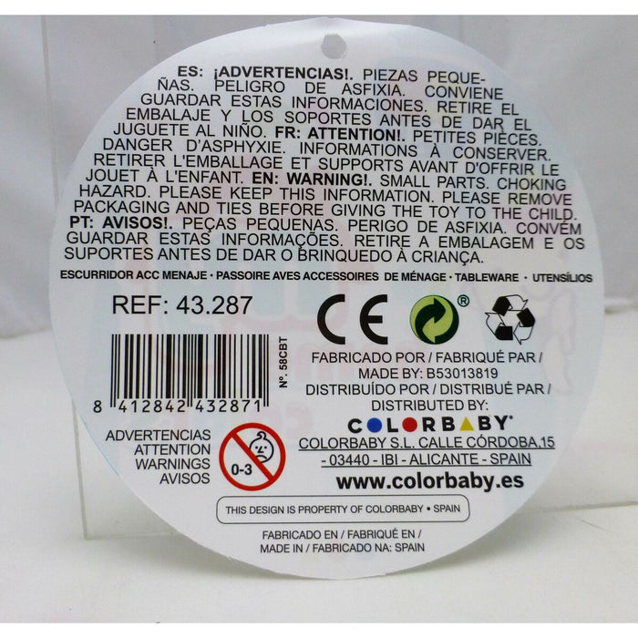 Комплект Детски Пособия Colorbaby Играчка Преса за изцеждане на пране 26 Части (12 броя)