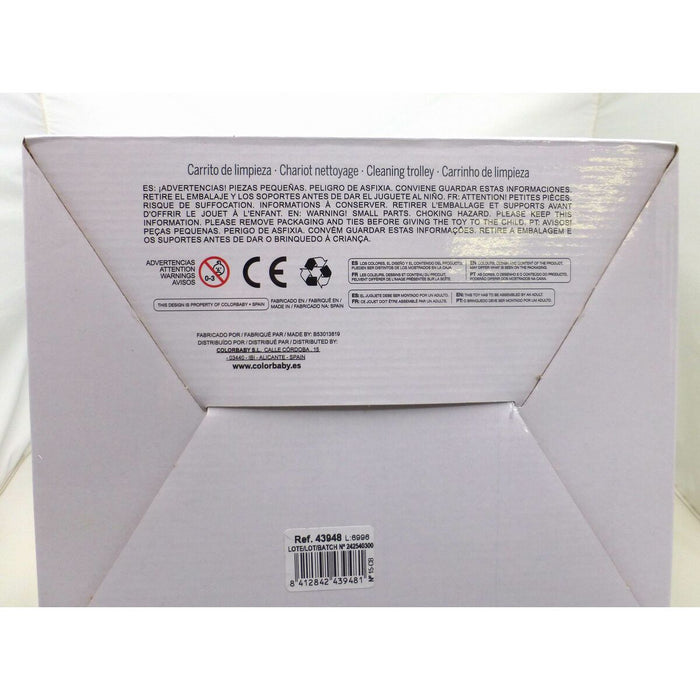 Масичка за Почистване с Аксесоари Colorbaby My Home 30,5 x 55,5 x 19,5 cm (4 броя)