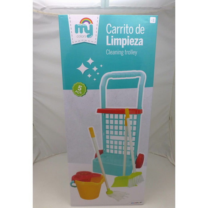 Масичка за Почистване с Аксесоари Colorbaby My Home 30,5 x 55,5 x 19,5 cm (4 броя)