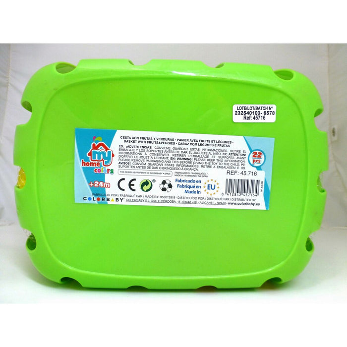 Комплект за Хранене Играчка Colorbaby 22 Части (12 броя)