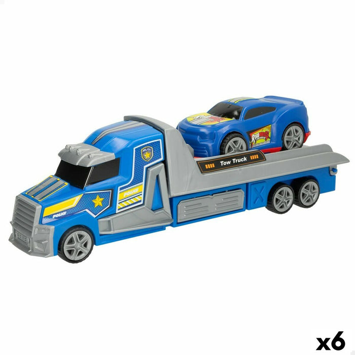 Автотранспортен Камион и Фрикционни Коли Colorbaby 36 x 11 x 10 cm (6 броя)
