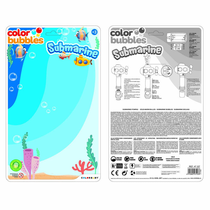 Игра за Духане на Балончета Colorbaby 14 x 28 x 7,5 cm (6 броя)