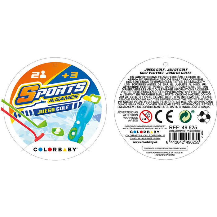 Игри за упражняване на прецизни хвърляния Colorbaby 15 x 51 x 13 cm (6 броя)