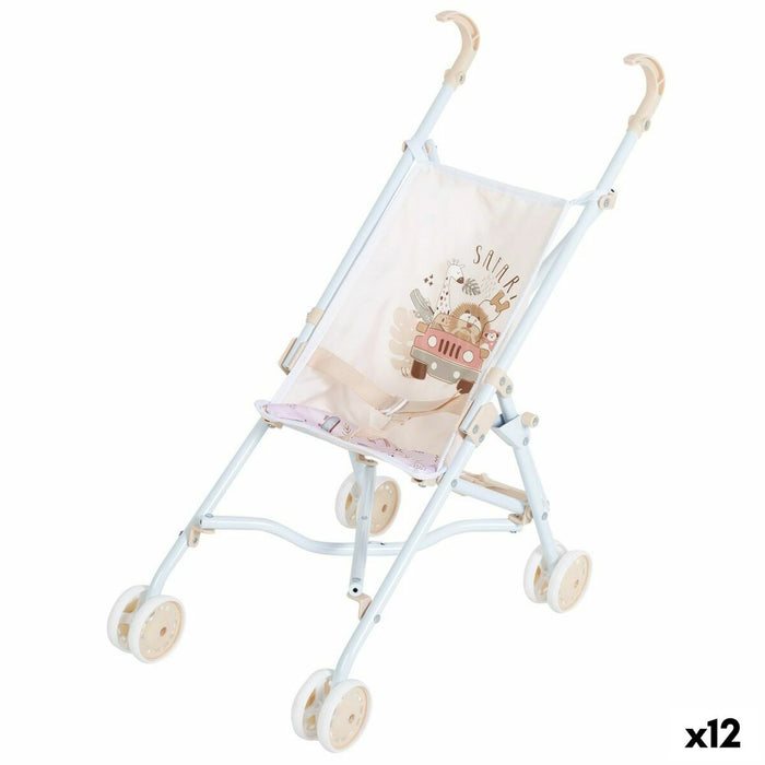 Стол за Кукли Colorbaby Safari 27 x 56 x 53 cm Сгъваем 12 броя